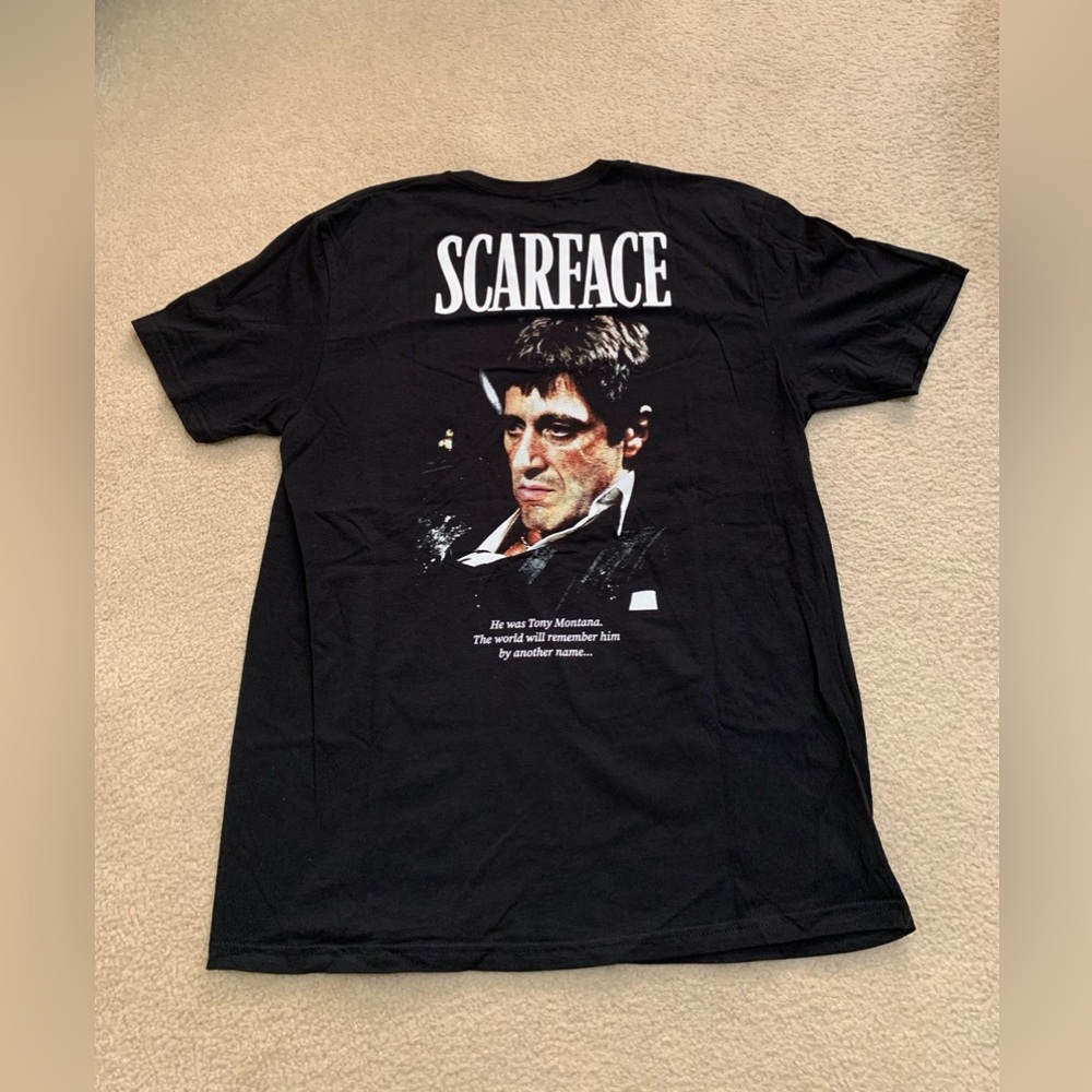 Scarface Tony Montana Movie Promo T-Shirt
